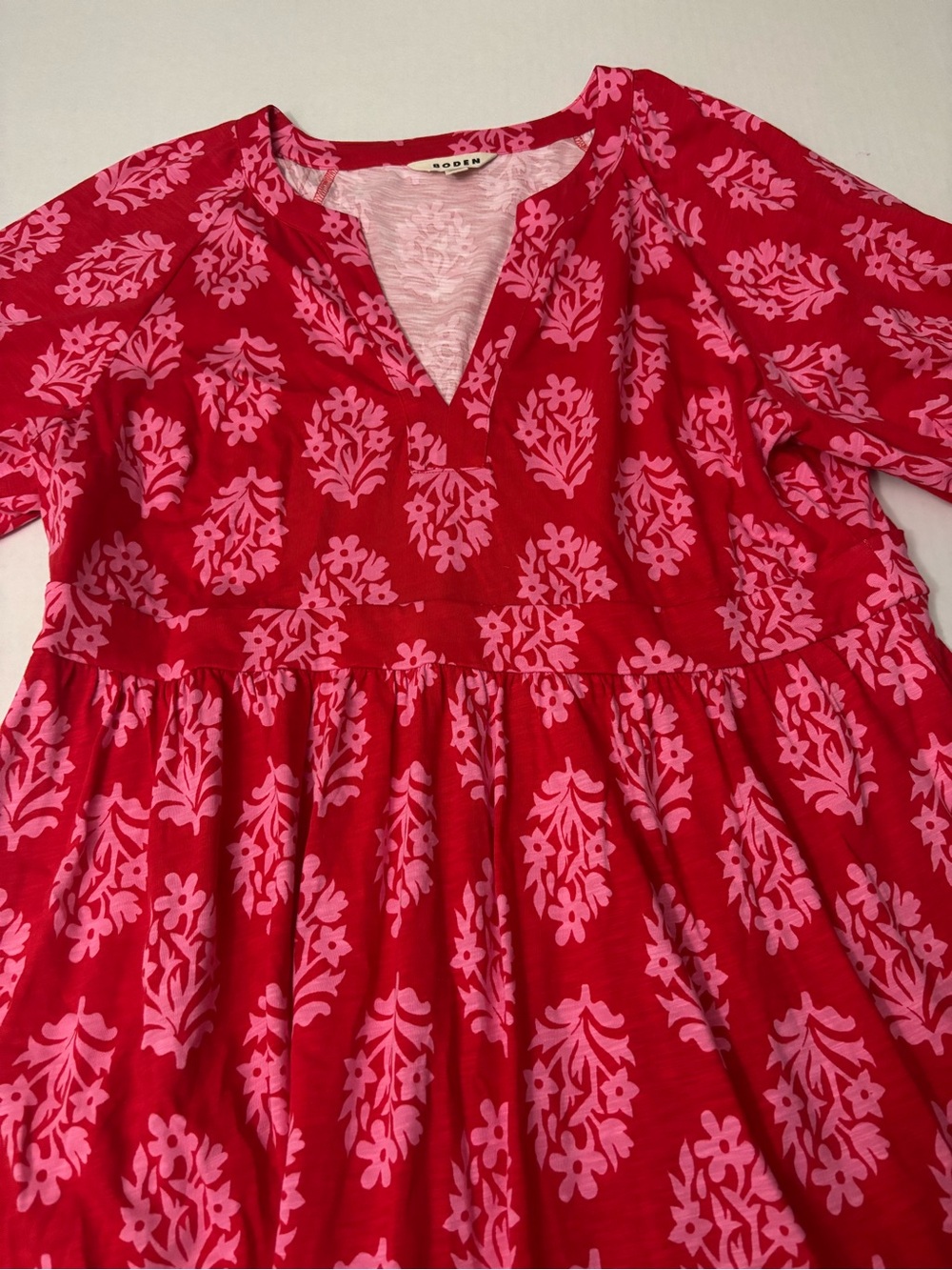 Boden  Piper Short Jersey Dress Size 16-18R  XL - Picture 7 of 10